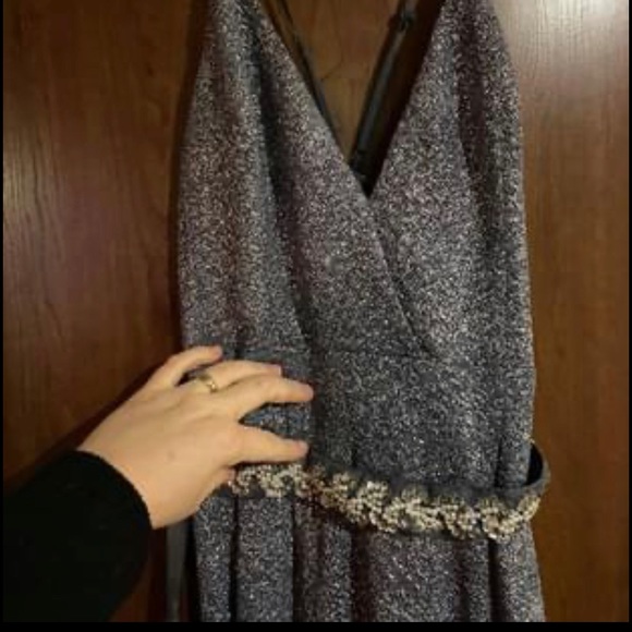 Fashion Nova floor length sparkle gown - Picture 1 of 8